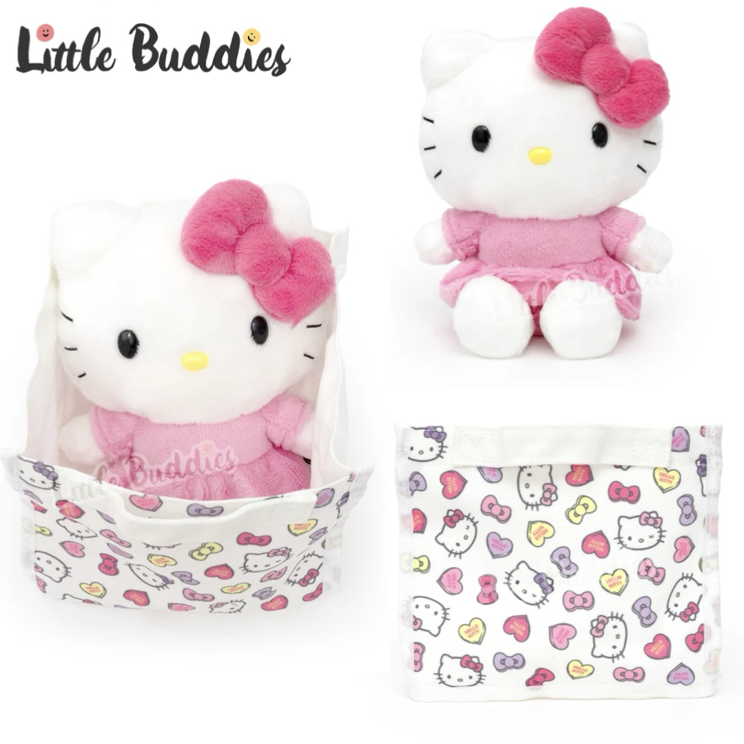 美版 Sanrio Hello Kitty 公仔連袋套裝