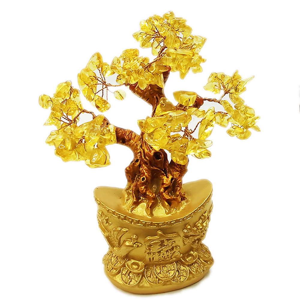 黃水晶發財樹1座【十方】146943