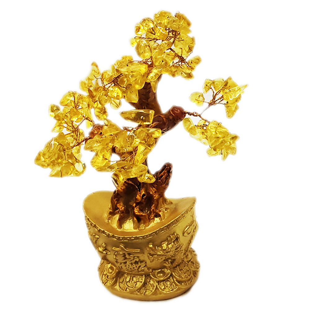 黃水晶發財樹1座【十方】146943