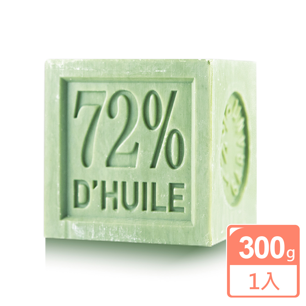 Theophile Berthon 戴奧飛．波登 橄欖迷迭香馬賽皂300g (約7x7x 7cm)-淺綠色