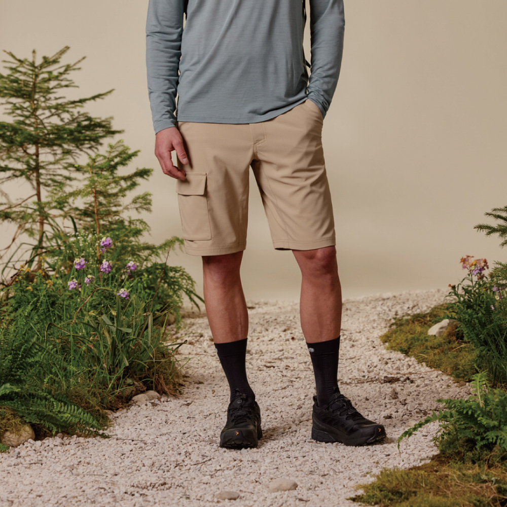 【MALOJA】男口袋工裝短褲 / 25MA39216-[大地棕、夜幕藍]