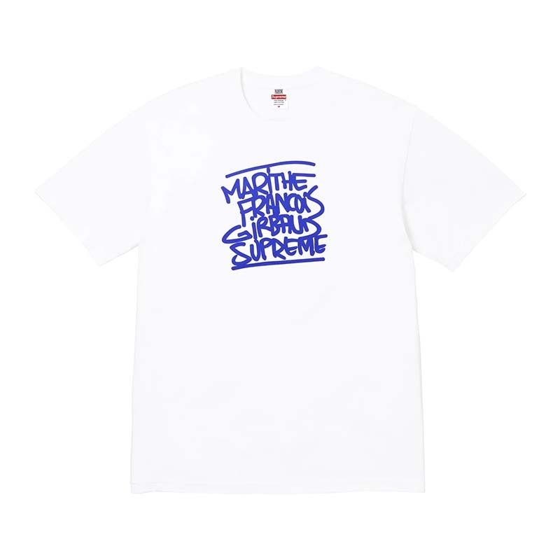 Supreme x Marithé + François Girbaud Tee White 短袖 白色 SS25T4-WE [台灣現貨]