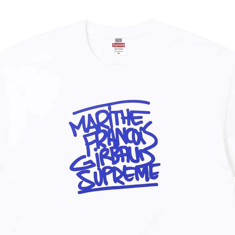Supreme x Marithé + François Girbaud Tee White 短袖 白色 SS25T4-WE [台灣現貨]