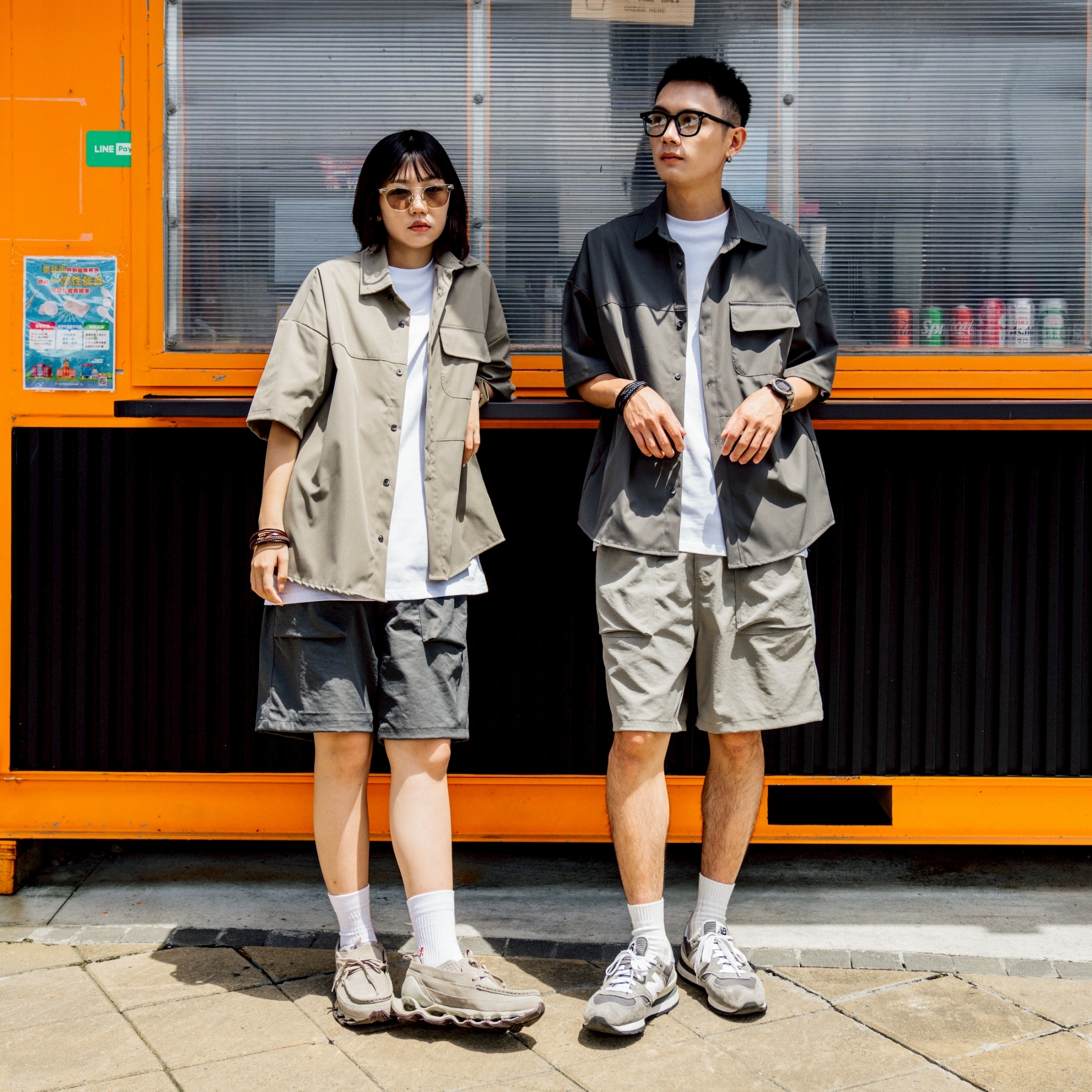 #預購 SBG 仿棉感 立體口袋短褲 三色SB2012