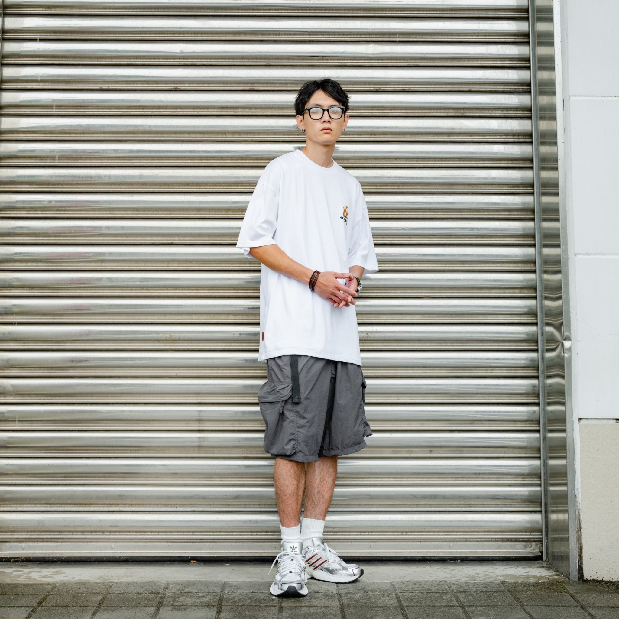 #預購 SBG 防潑水微皺拉鍊口袋工裝短褲 三色 SB0820