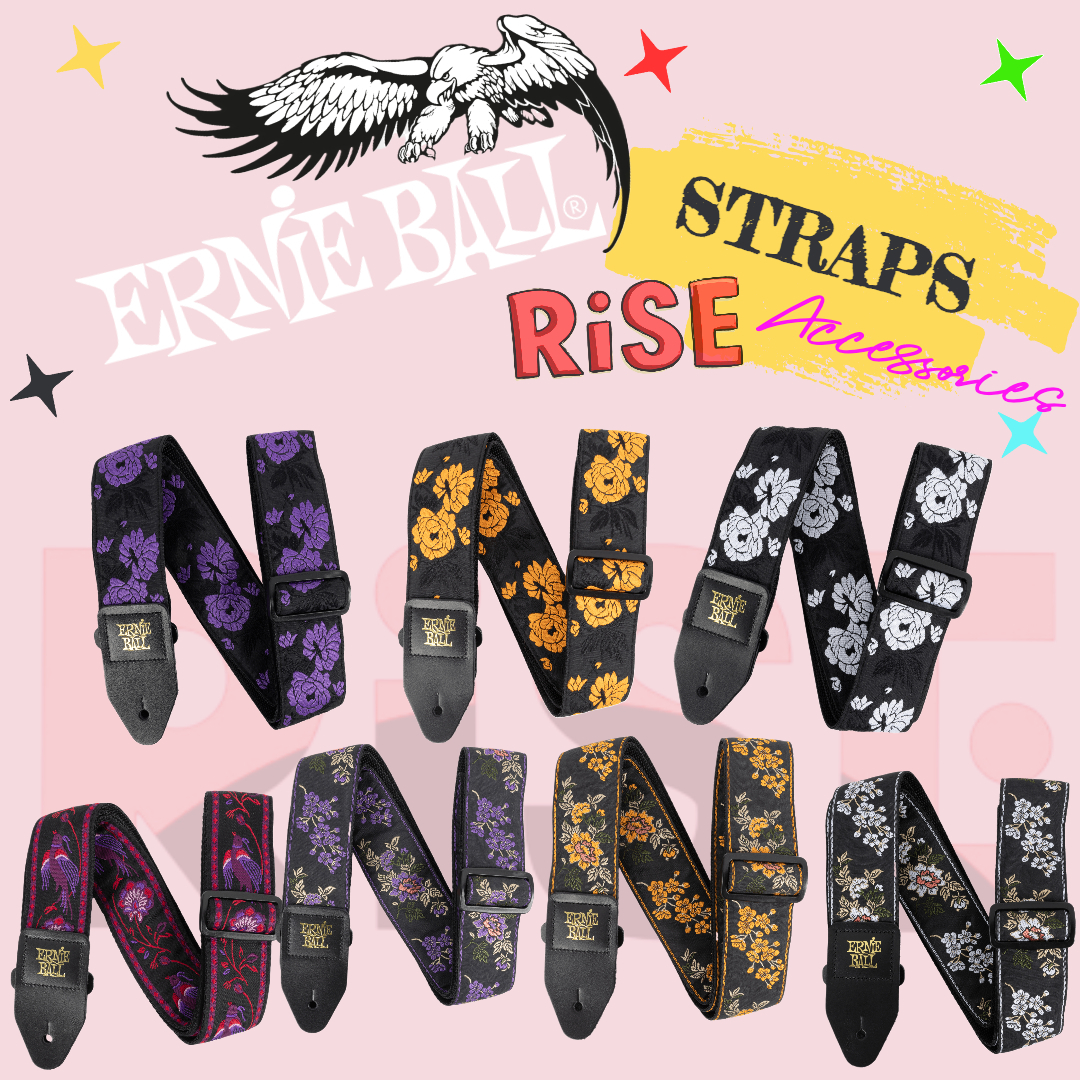 Ernie Ball Classic Jacquard Straps 吉他 貝斯 背帶