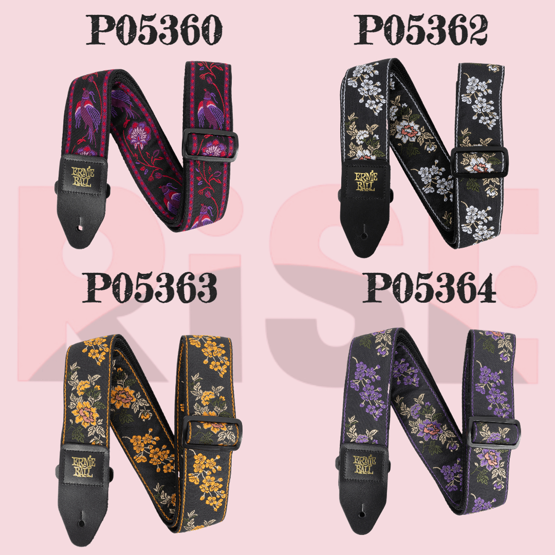 Ernie Ball Classic Jacquard Straps 吉他 貝斯 背帶
