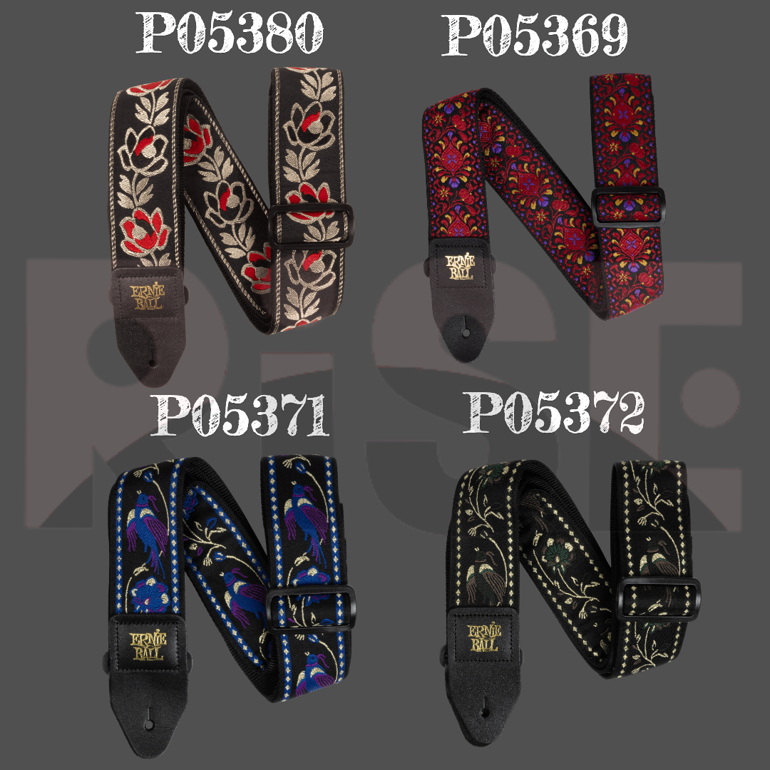 Ernie Ball Classic Jacquard Straps 吉他 貝斯 背帶
