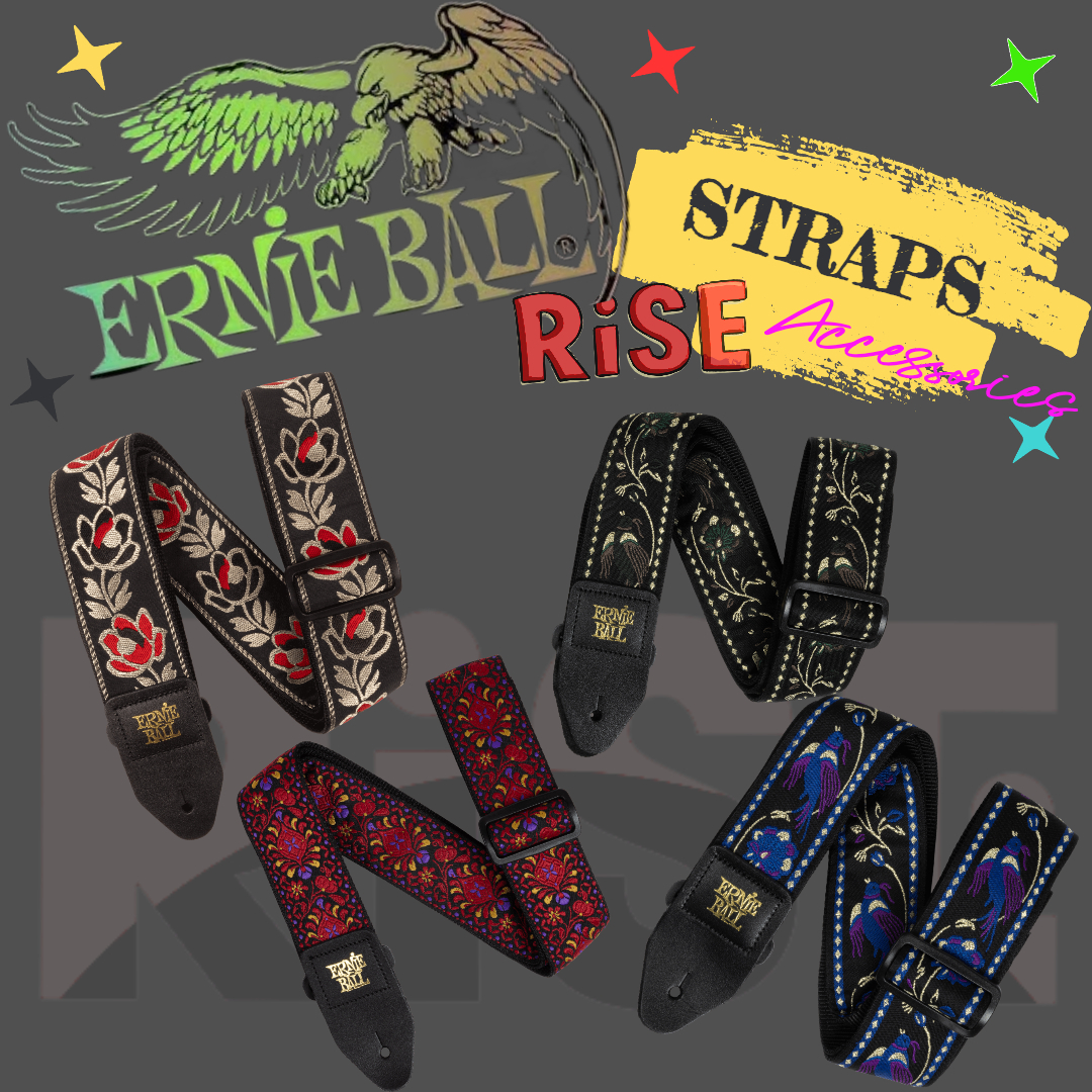 Ernie Ball Classic Jacquard Straps 吉他 貝斯 背帶