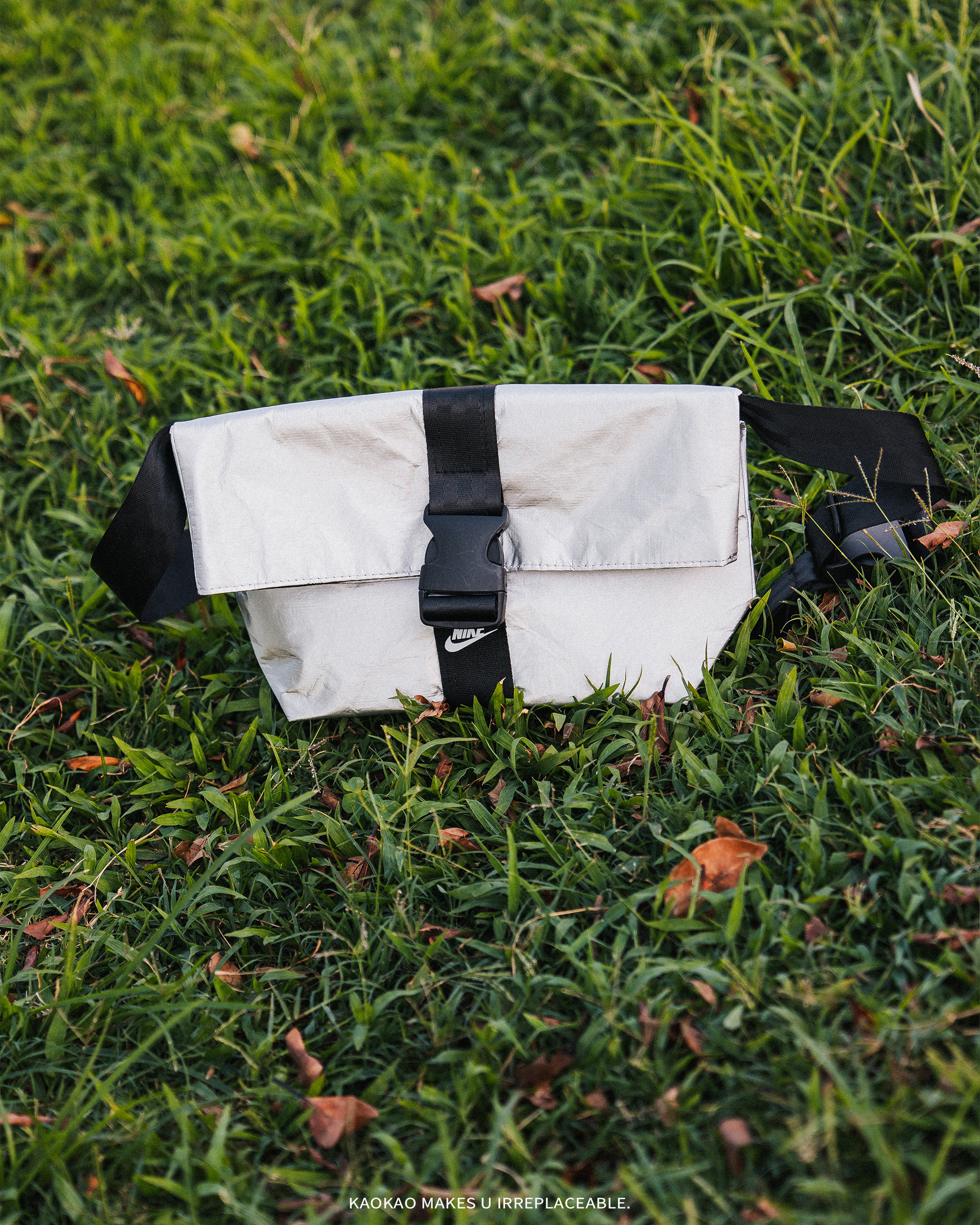 現貨NIKE 店鋪限定 類杜邦紙 運動斜背包【BG011-010A】