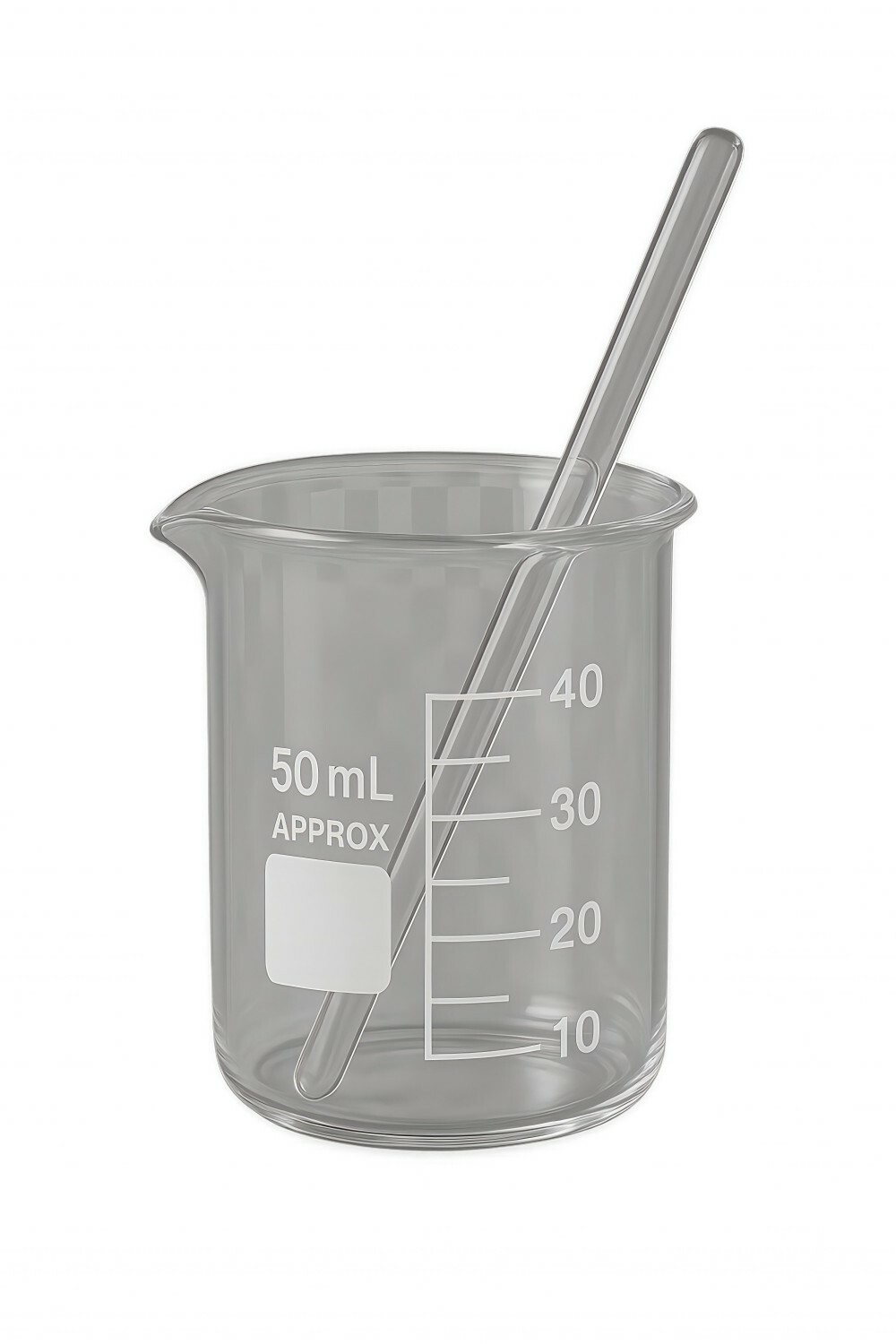 50ml燒杯+調棒