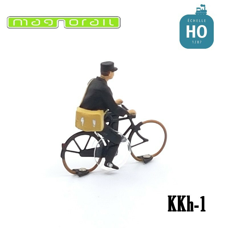 Maketis KKh-1 HO規 60年代騎腳踏車的法國郵差
