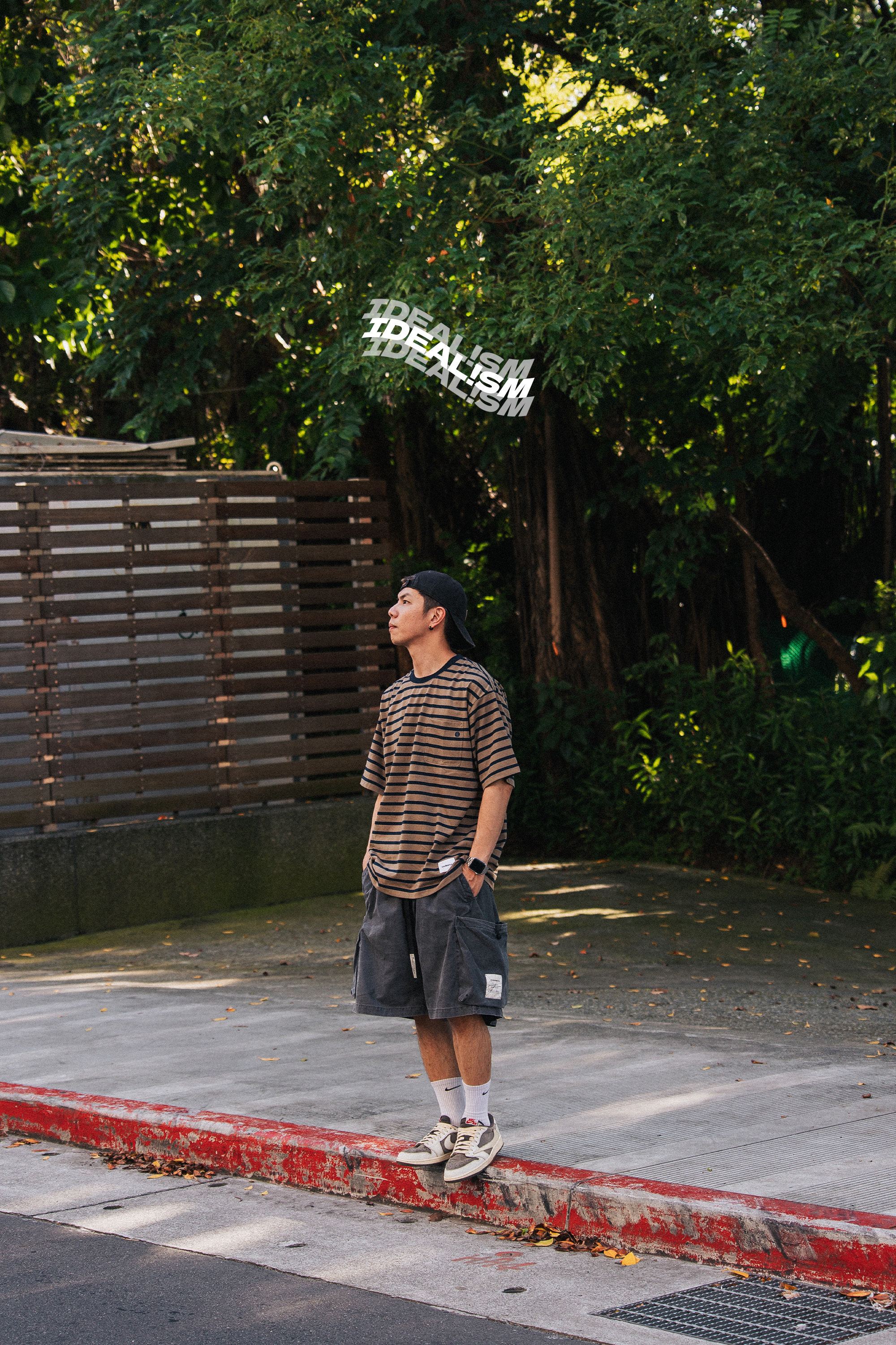 idealism Stripe Tee 條紋短上衣 2色【ID25002】