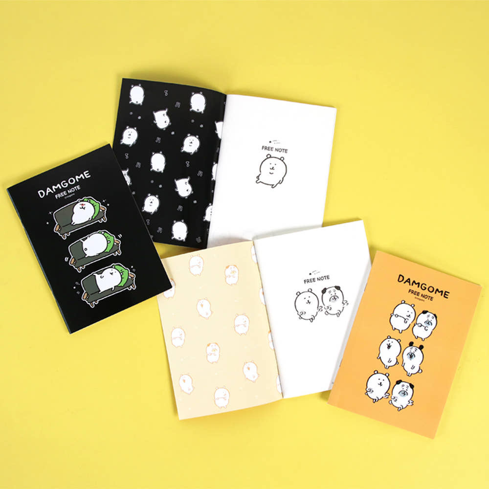 預訂｜韓國限定 白熊 A5空白筆記本 Free Note