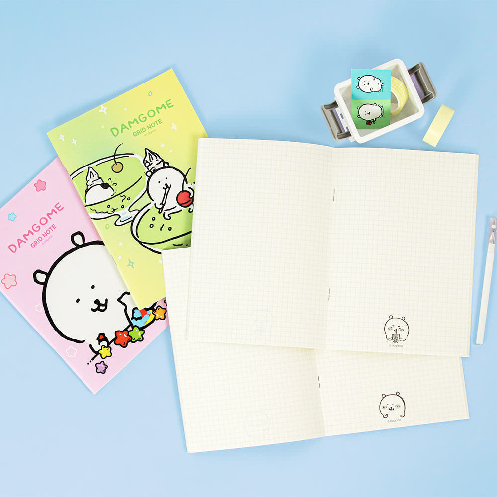現貨｜韓國限定 白熊 A5方格筆記本 Grid Note