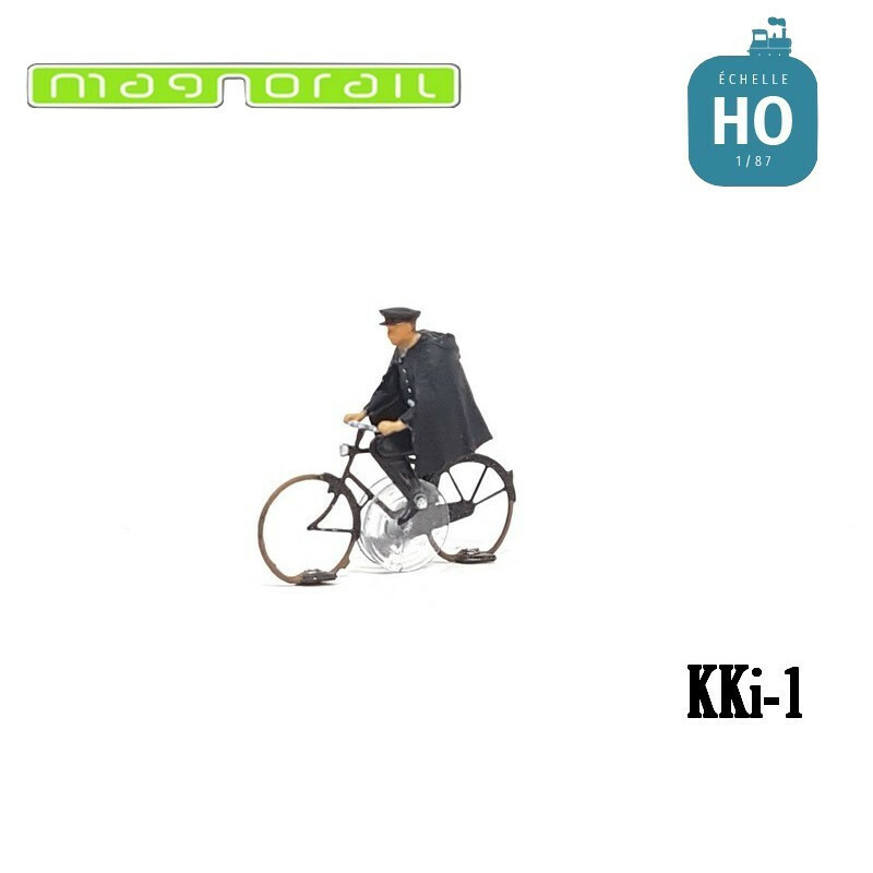 Maketis KKi-1 HO規 60年代騎腳踏車的法國警察