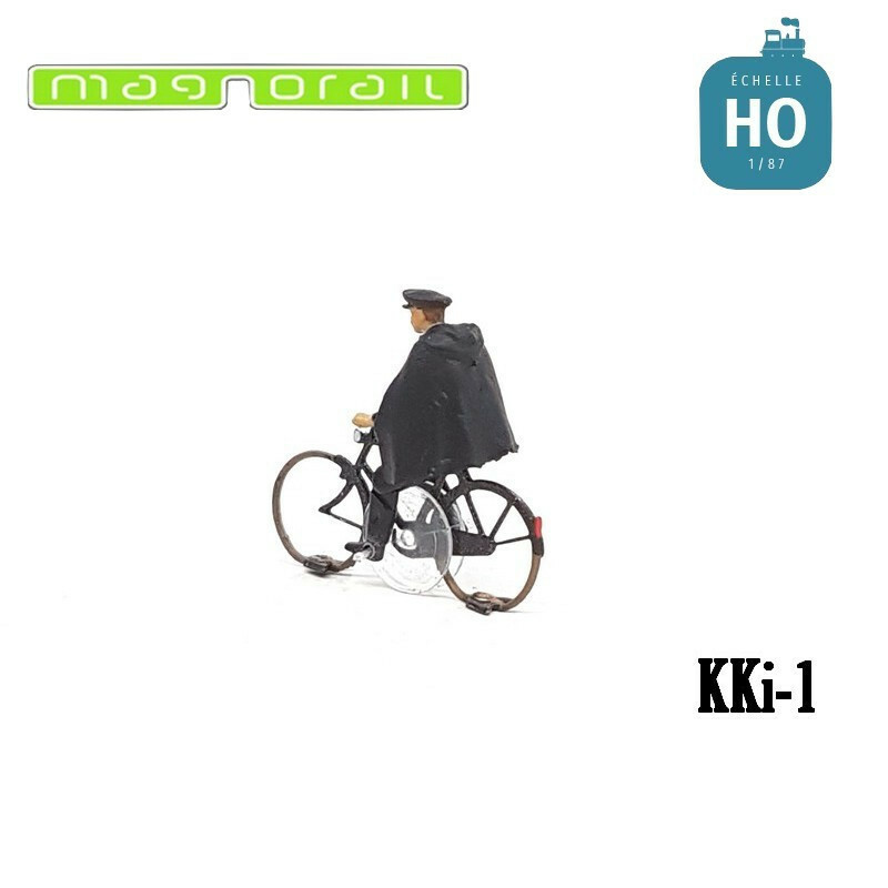 Maketis KKi-1 HO規 60年代騎腳踏車的法國警察
