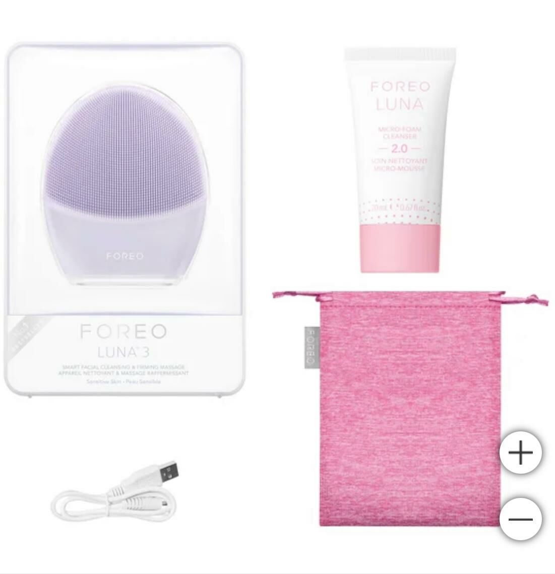 【預購】G042499 FOREO LUNA 潔面儀套裝