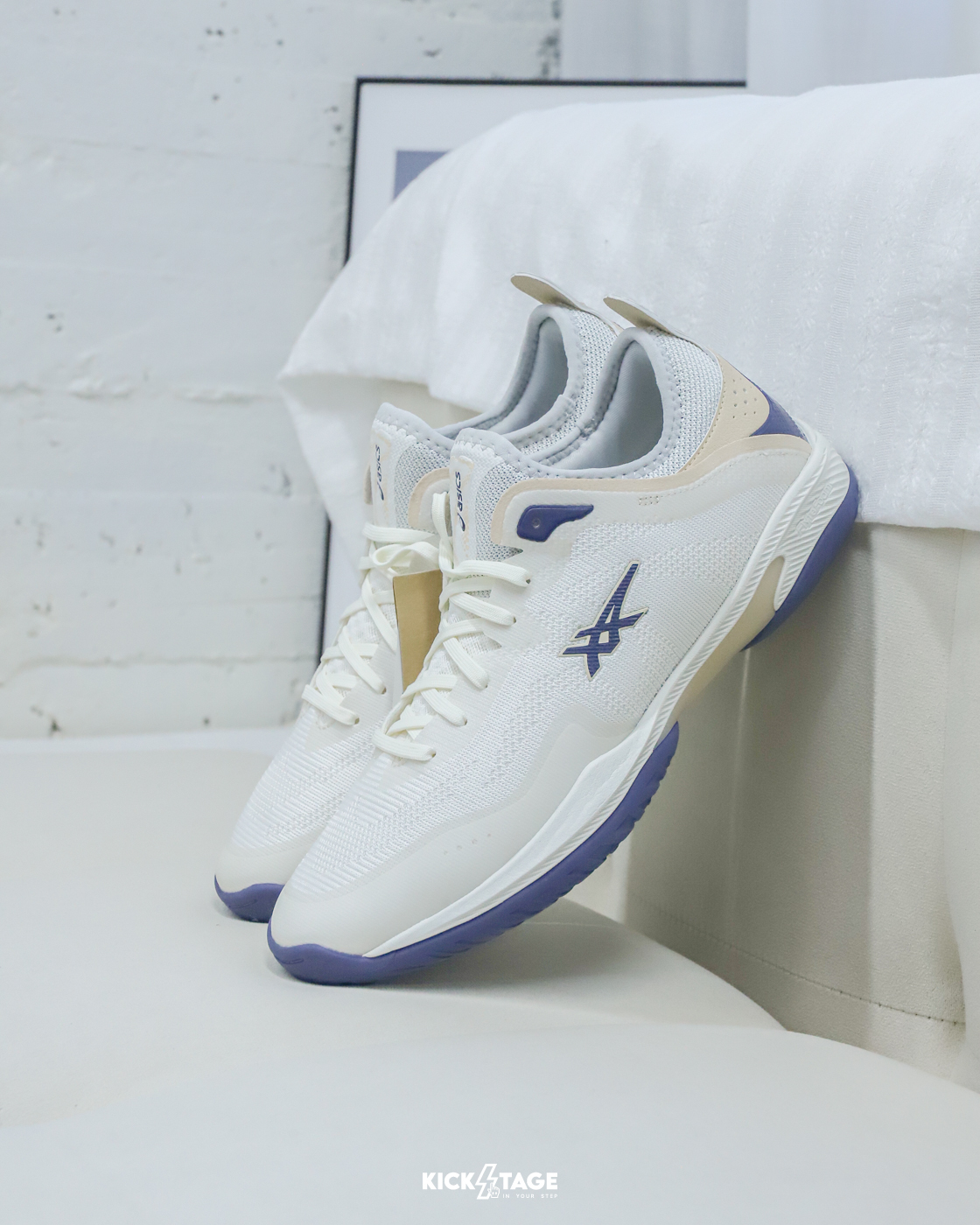 [特價售出無退換]<西門實體店現貨> 男鞋 ASICS GLIDE NOVA FF 3 燕麥色 包覆 吸震 回彈 運動 籃球鞋【1063A103-100】25SALE