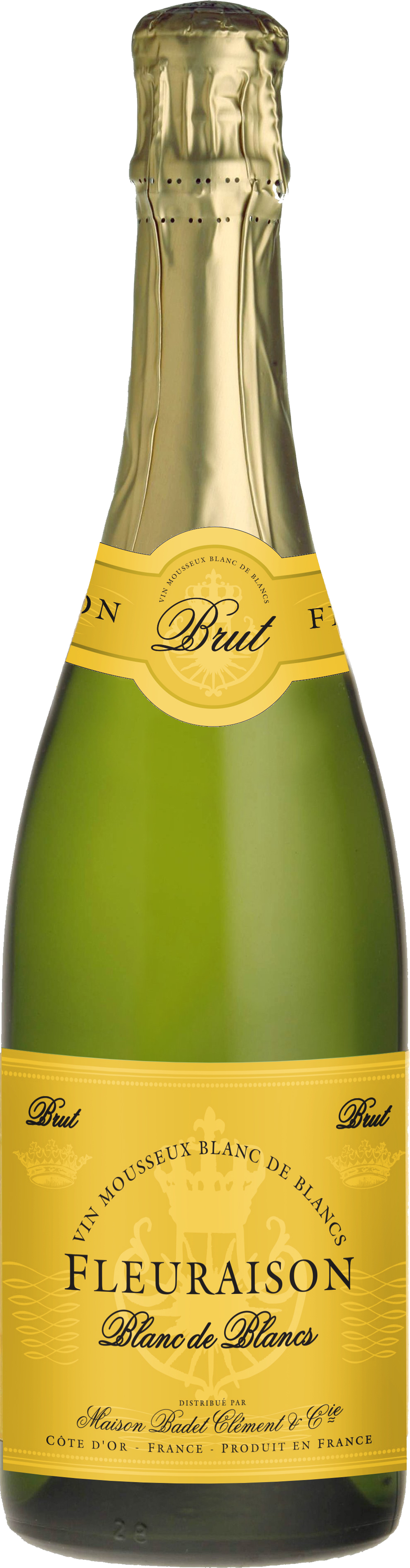 Badet Clement Vin Mousseux Blanc de blancs Fleuraison NV