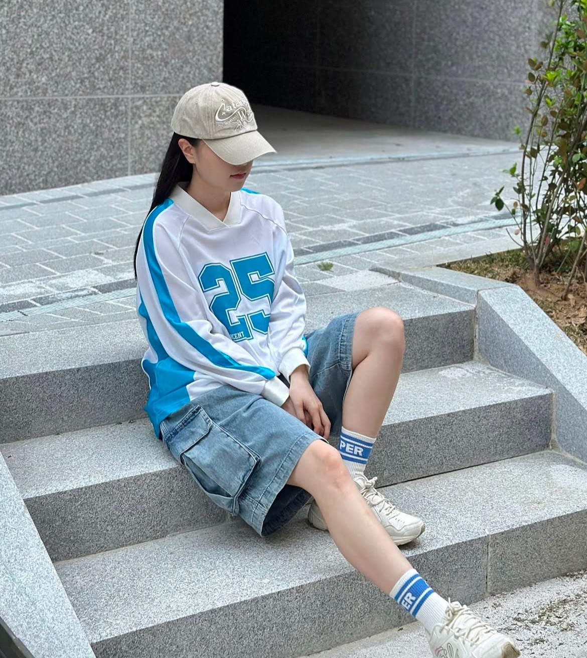 【OWN】LEMAIN SECOND 牛仔短褲 五分褲 工裝 刷白 水洗 牛仔褲 新品牌 韓國流行款 不分男女 黑 深藍 淺藍