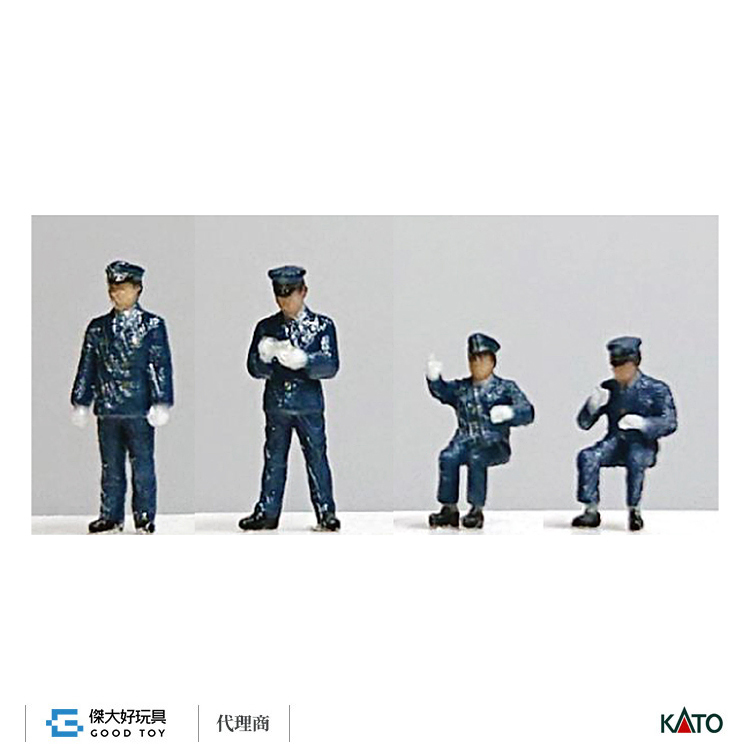 KATO 24-772 (N) 人偶 運轉士．車掌A (長袖/深藍)