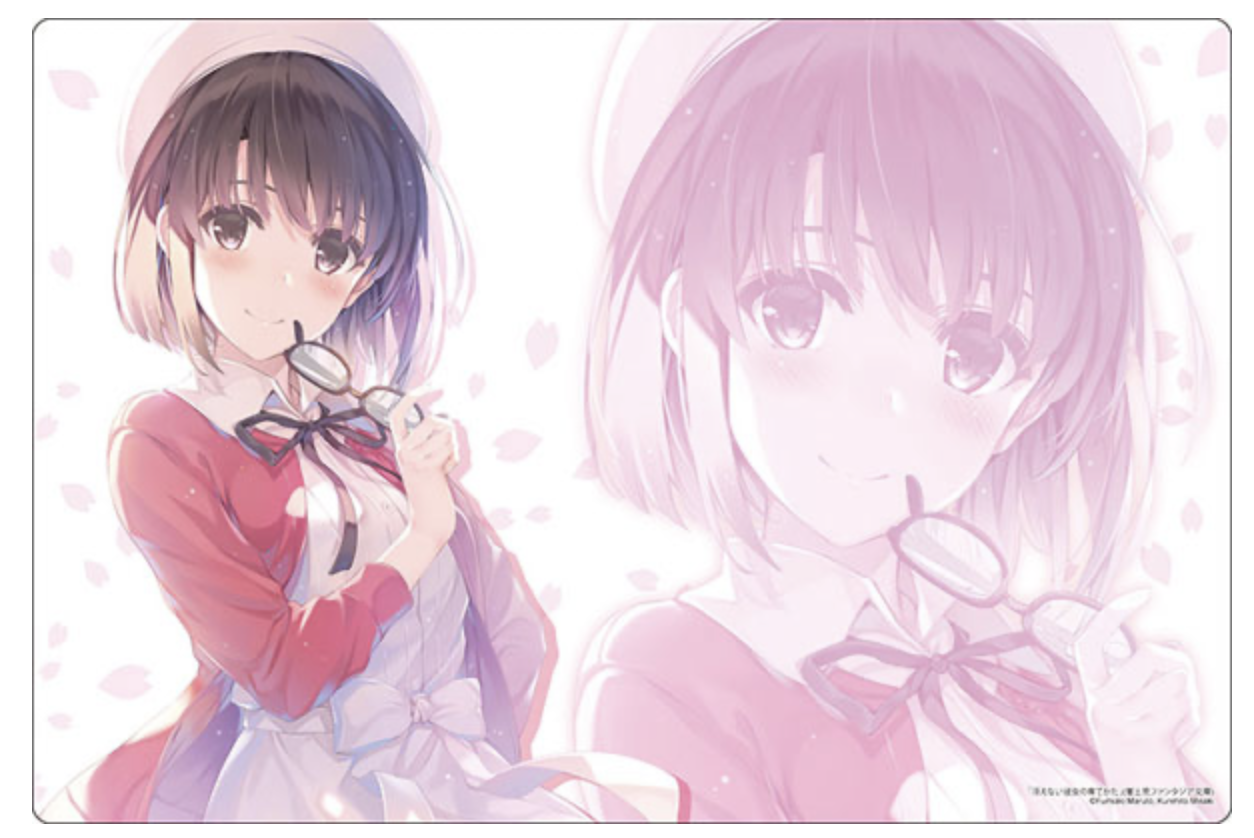 Bushiroad V2 膠桌墊 不起眼女主角培育法 『加藤恵』Part.4 Vol.1654