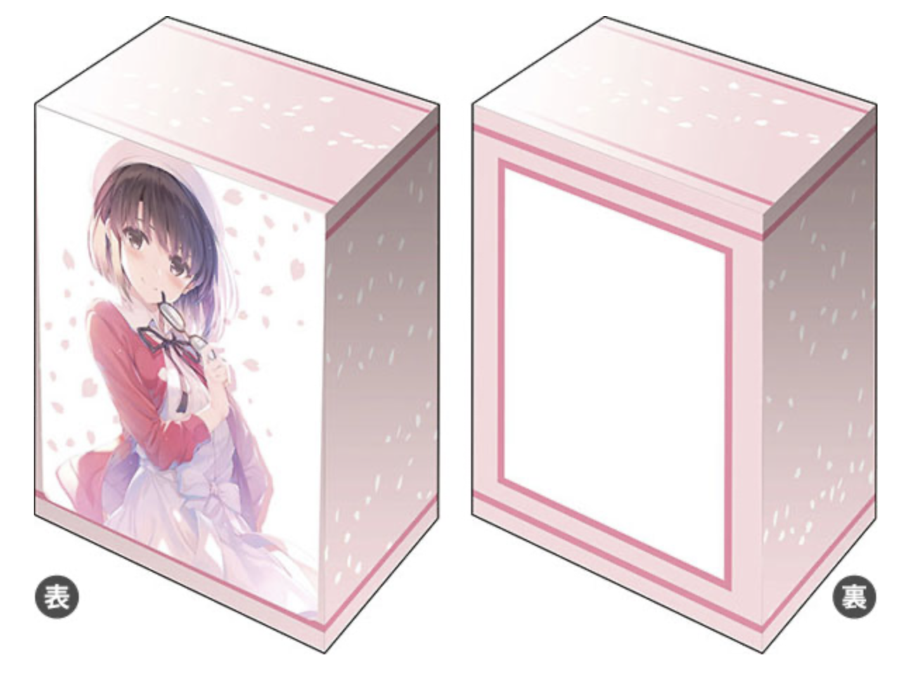 Bushiroad V3 膠卡盒 不起眼女主角培育法 『加藤恵』Part.3 Vol.1076