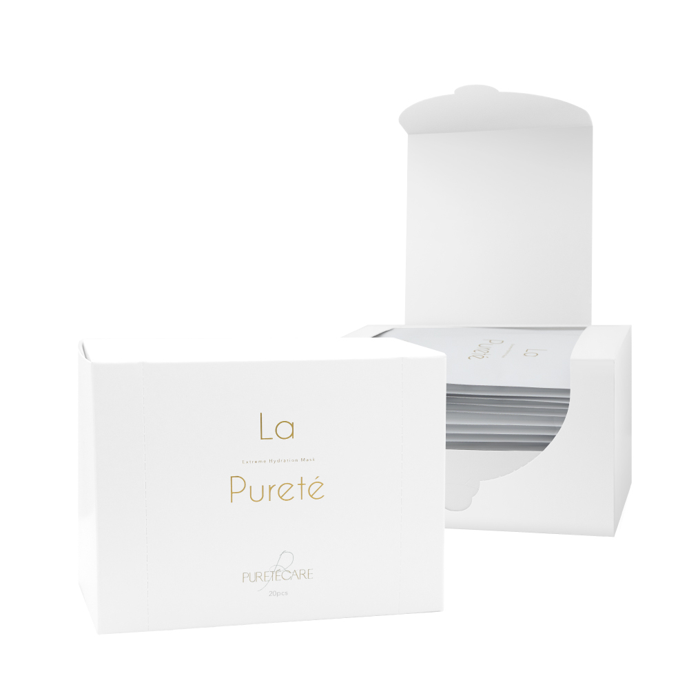 【母親節水導膜重量組】La Pureté 極緻動能水導膜(20片)x2盒 送 聚光透白微導膜1盒(6片)