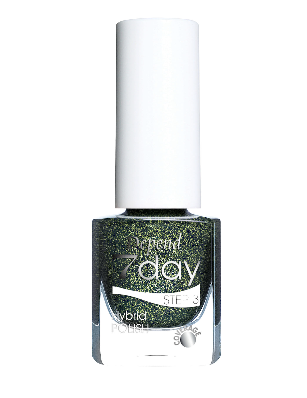 7day 仿GEL甲快乾甲油 7334 SPARKLES GREEN (不透明)