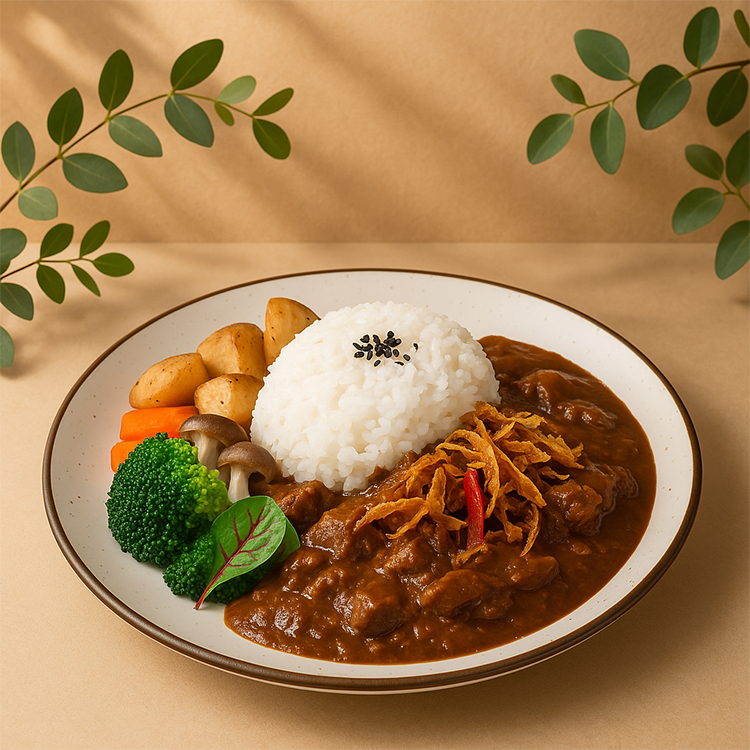 濃黑馥醇咖哩雞