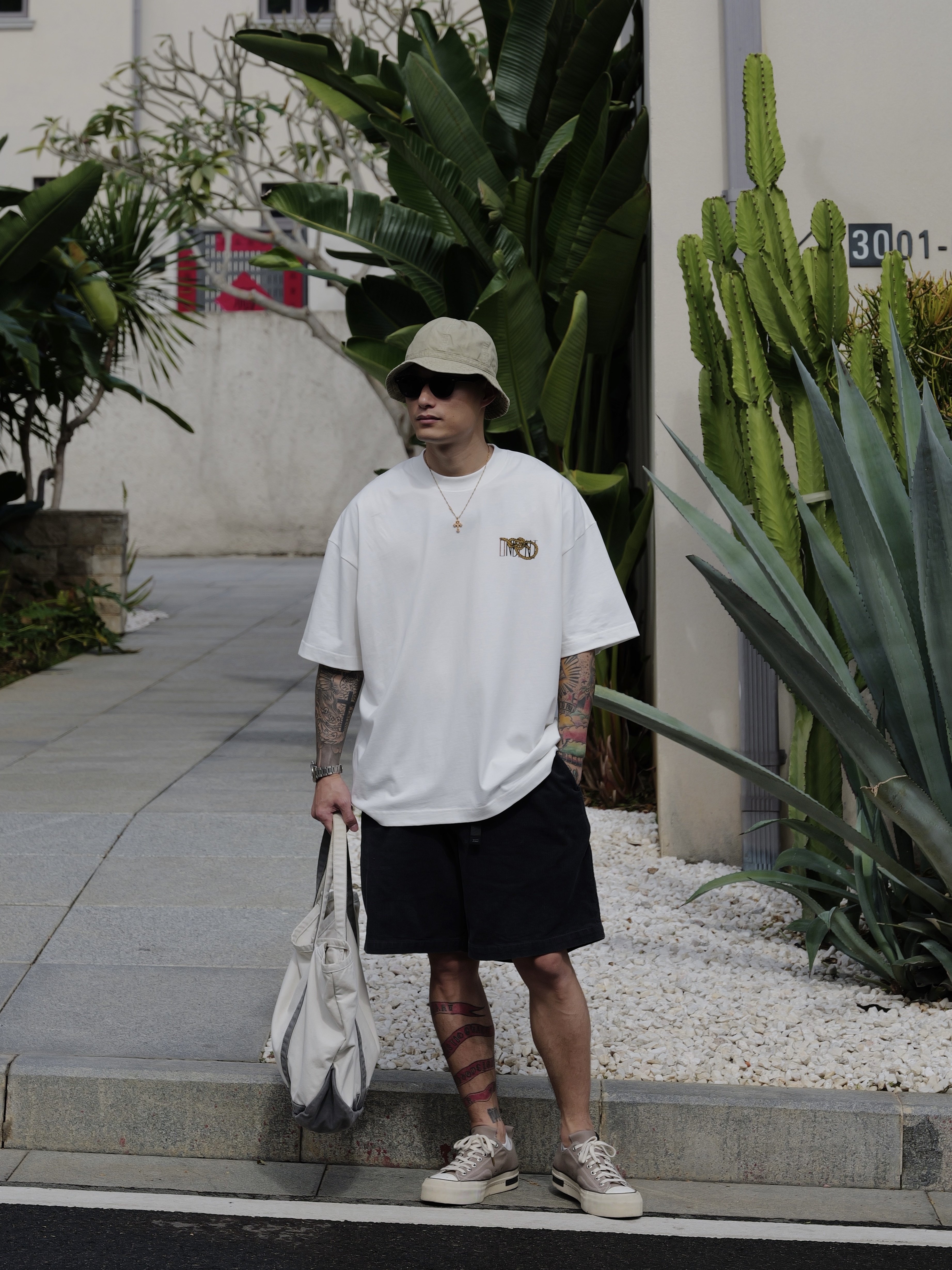 #預購 UNBENT 25SS 露營帳篷 印花短踢 兩色