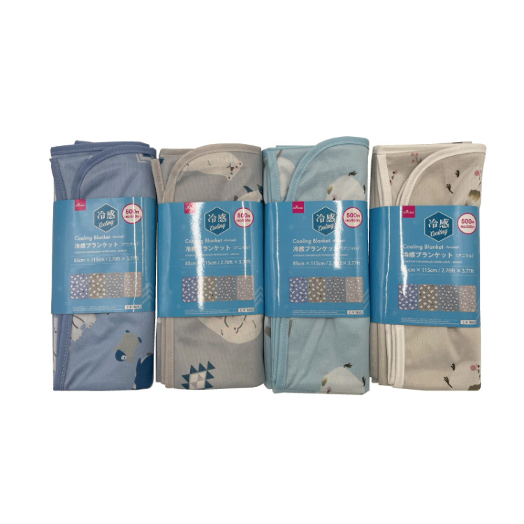 涼感毯子/動物 85×115cm