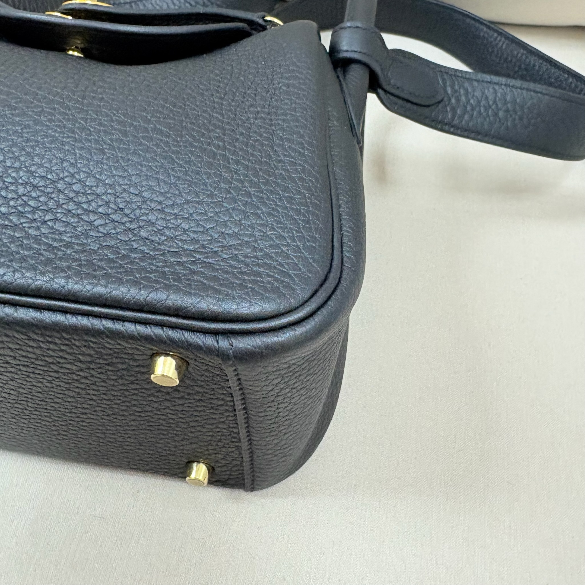 Hermes Mini Lindy - Nior / Ghw