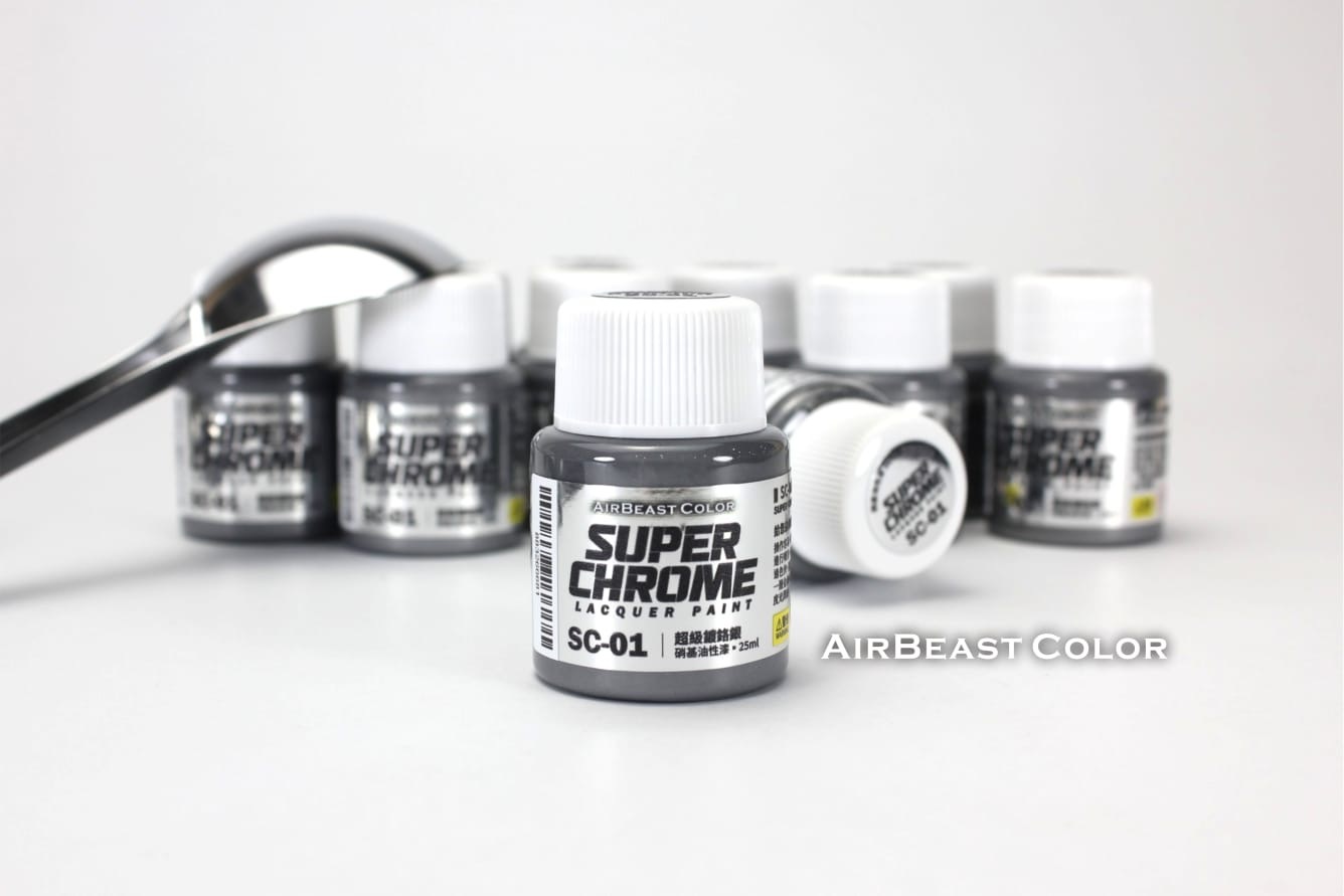 Airbeast Super Chrome 超級電鍍銀（油性）