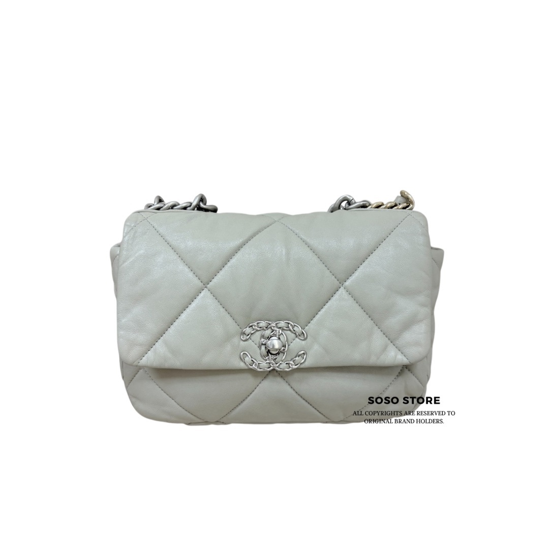 Chanel 19 Bag - Grey / Shw