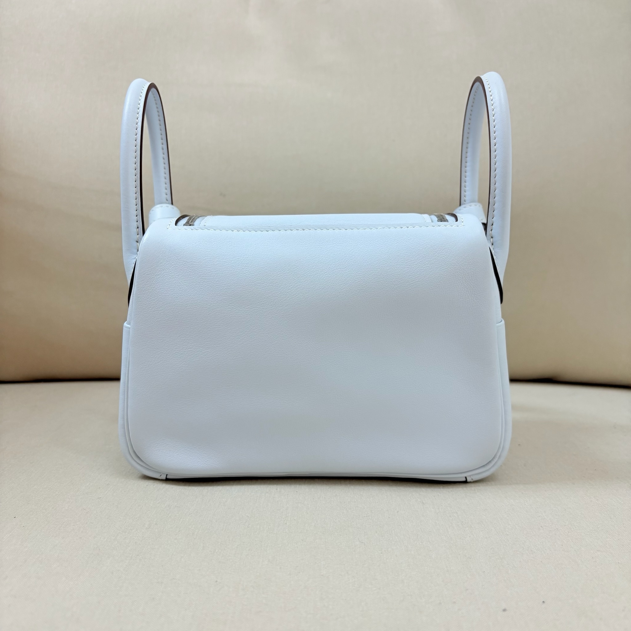 Hermes Mini Lindy - Bleu Brume / Shw