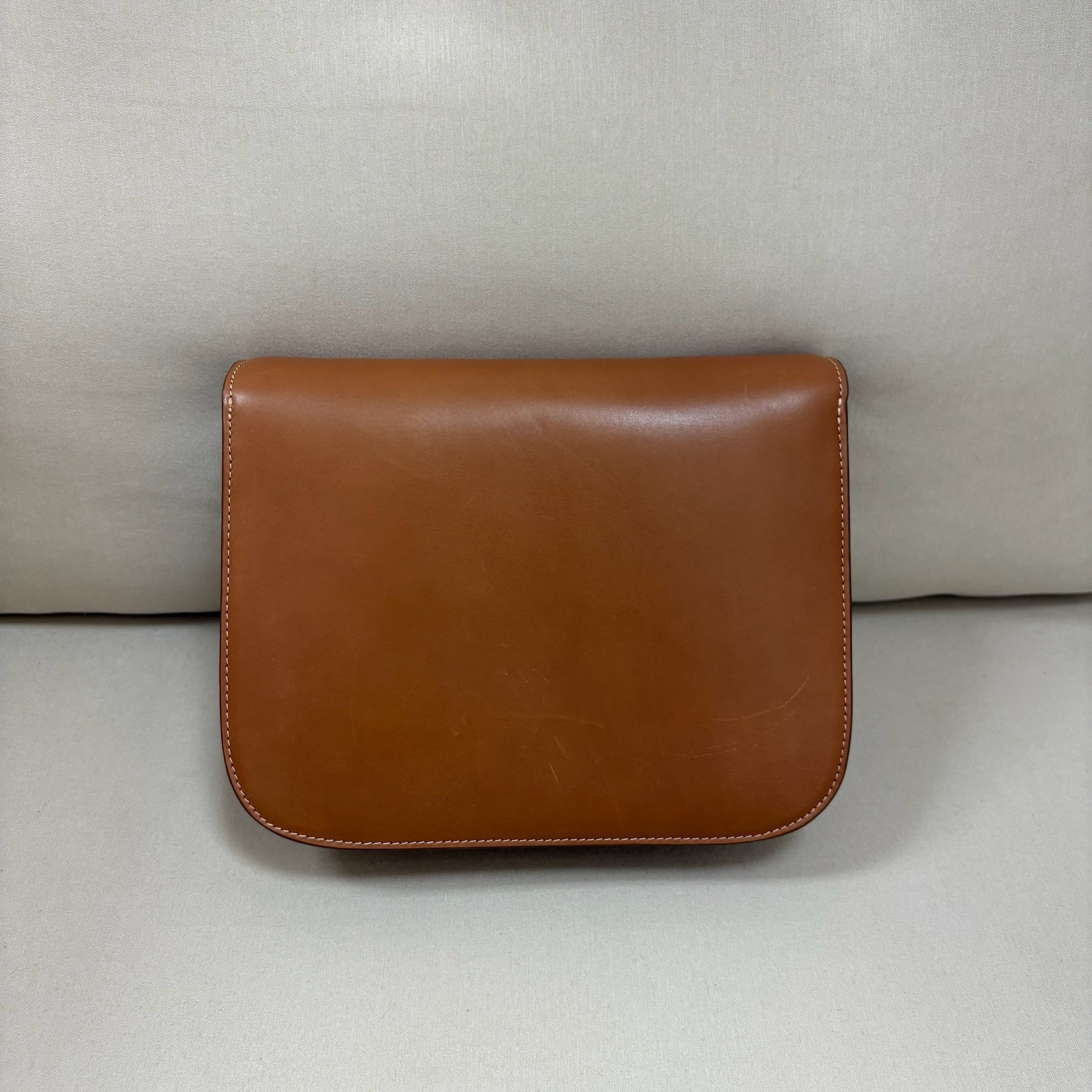 Celine Classic Box Bag - Brown / Ghw