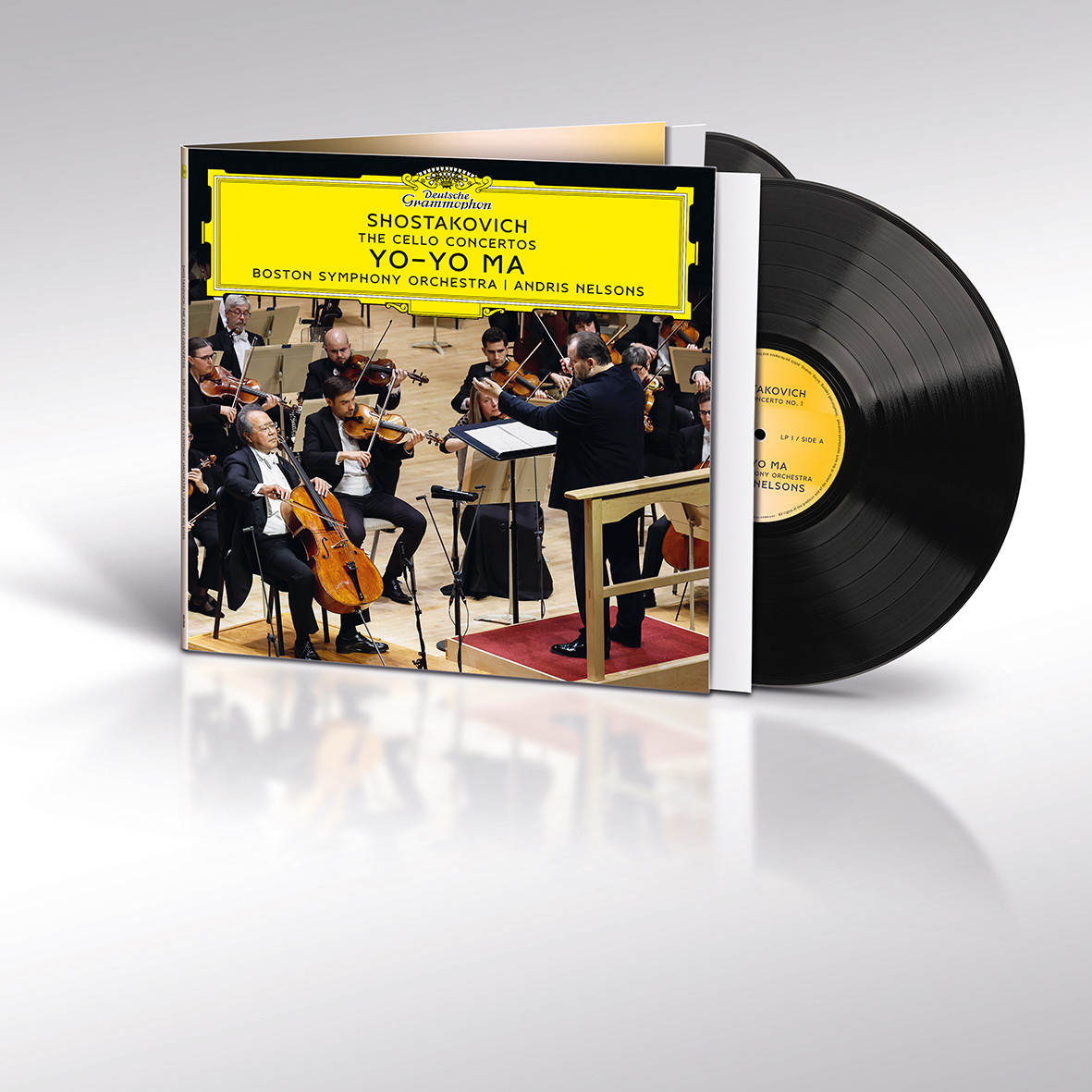 Yo-Yo Ma 馬友友 / Boston Symphony Orchestra / Andris Nelsons - Shostakovich The Cello Concertos (2LP)