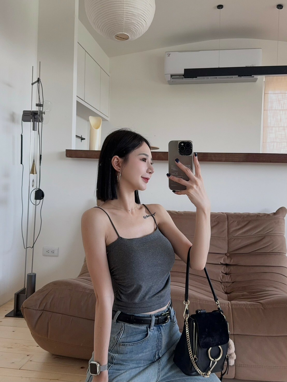 側抓皺細肩BRATOP