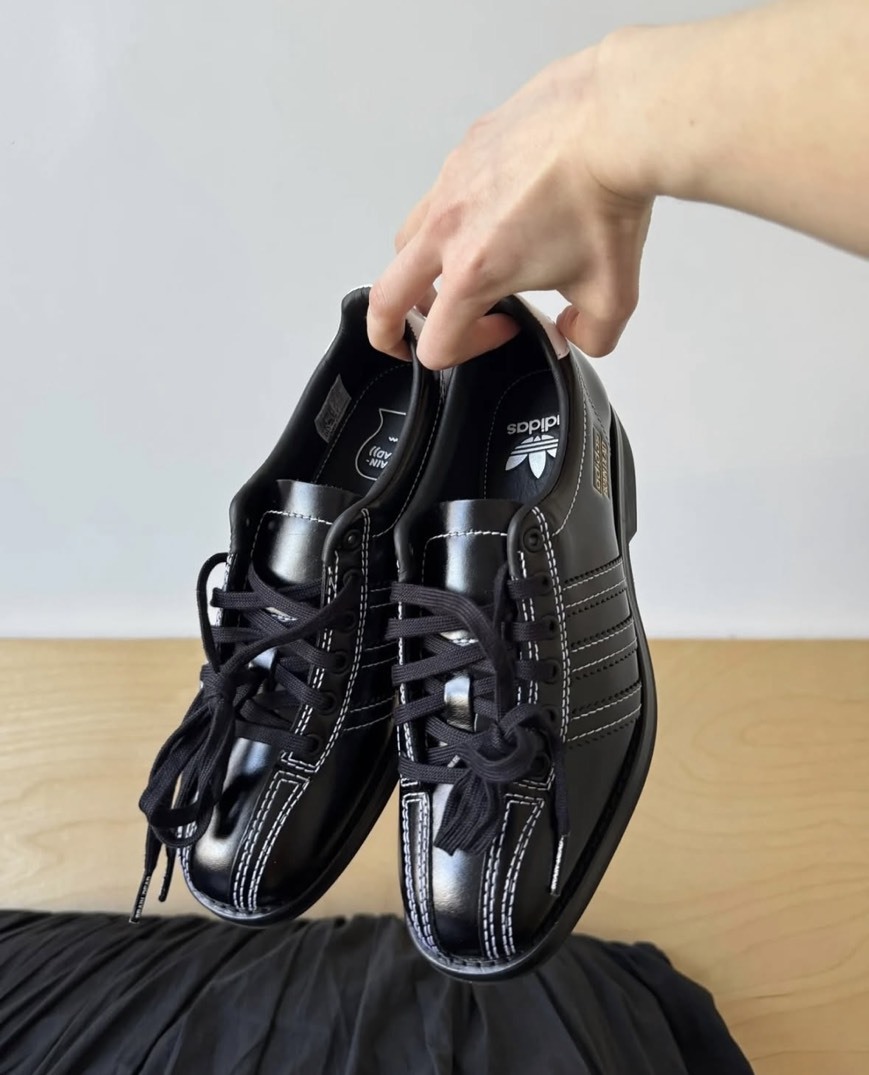 Dover Street Market x Brain Dead x adidas Originals Bowling DSM 三方聯名 黑色 皮革 保齡球鞋 JP9838