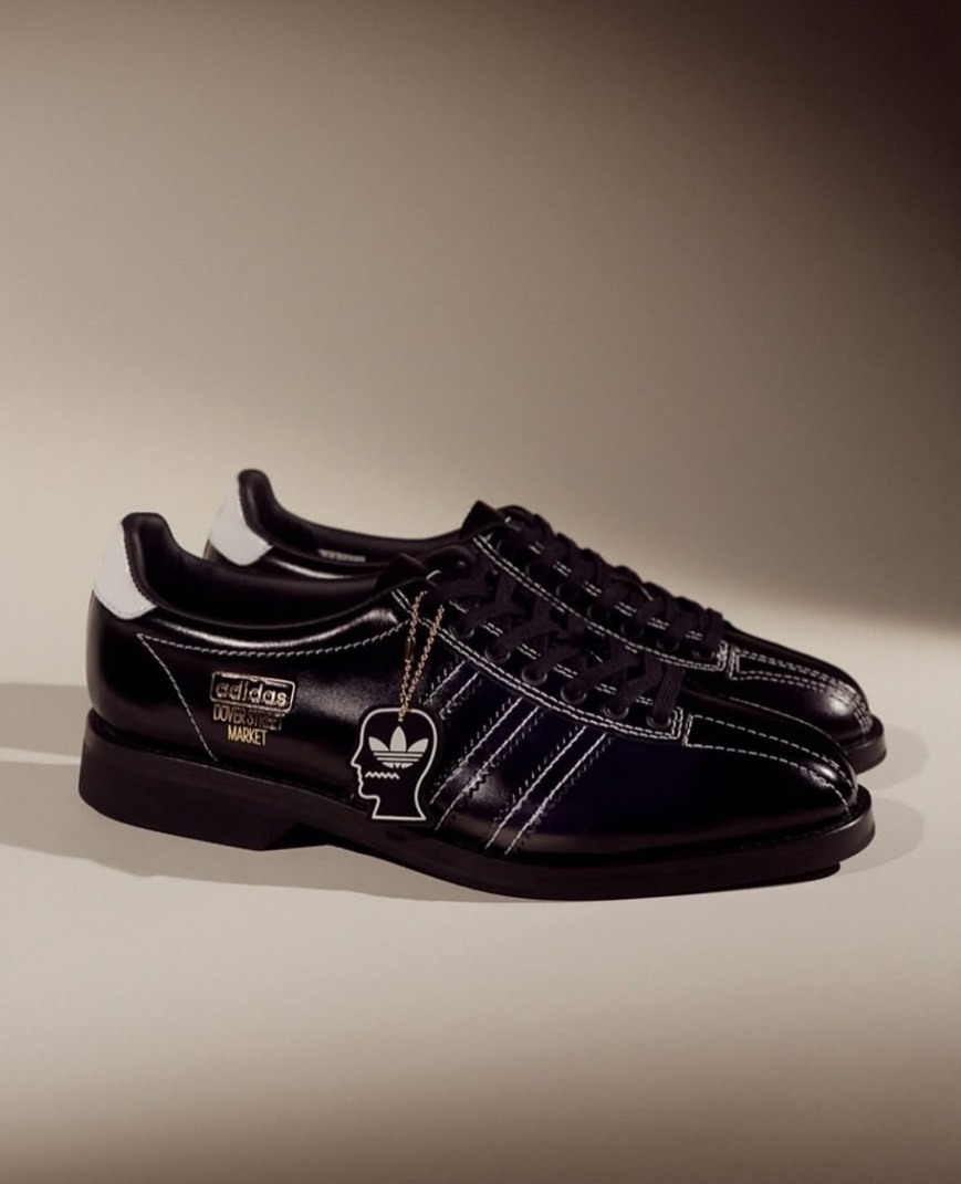 DSM x Brain Dead x adidas Originals Bowling 三方聯名黑色皮革