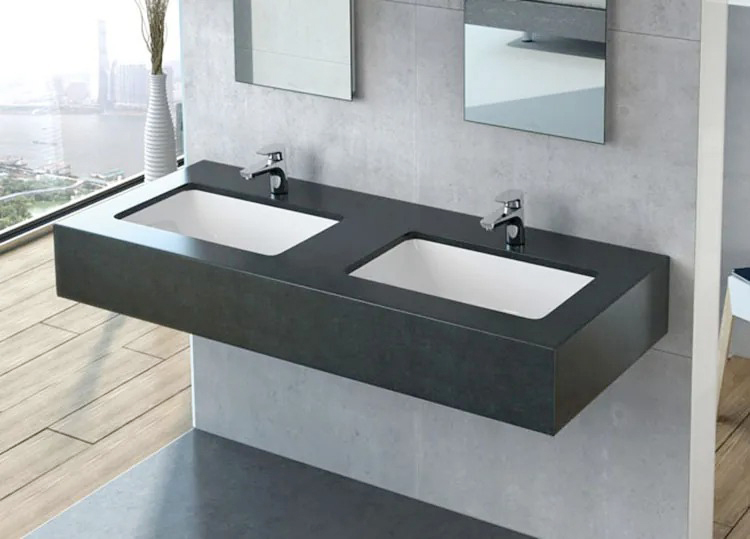 Villeroy & Boch｜Lunea 方形下崁面盆53.5cm 白色 51225301