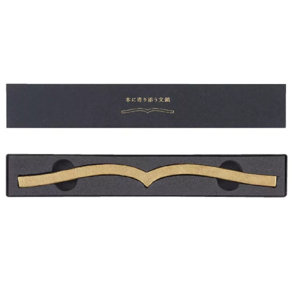 親書紙鎮 金色 黃銅製｜KOKUYO 日本