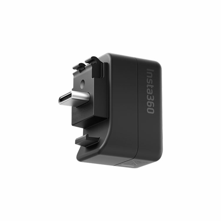 Insta360 X5 充電麥克風轉接器