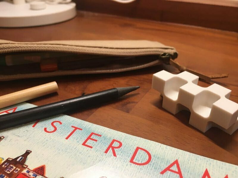 積木橡皮擦 白｜KOKUYO 日本