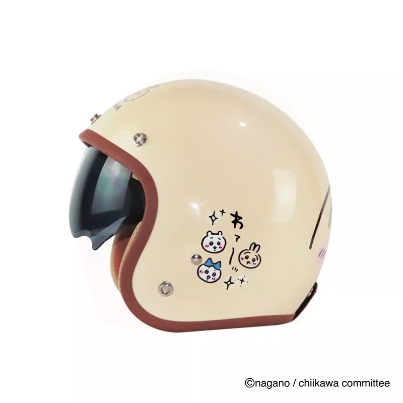 華泰 NINJA K-806S 吉伊卡哇 GE-3 烏薩奇 兔兔 黃色 墨鏡小可愛 3/4罩安全帽 復古帽