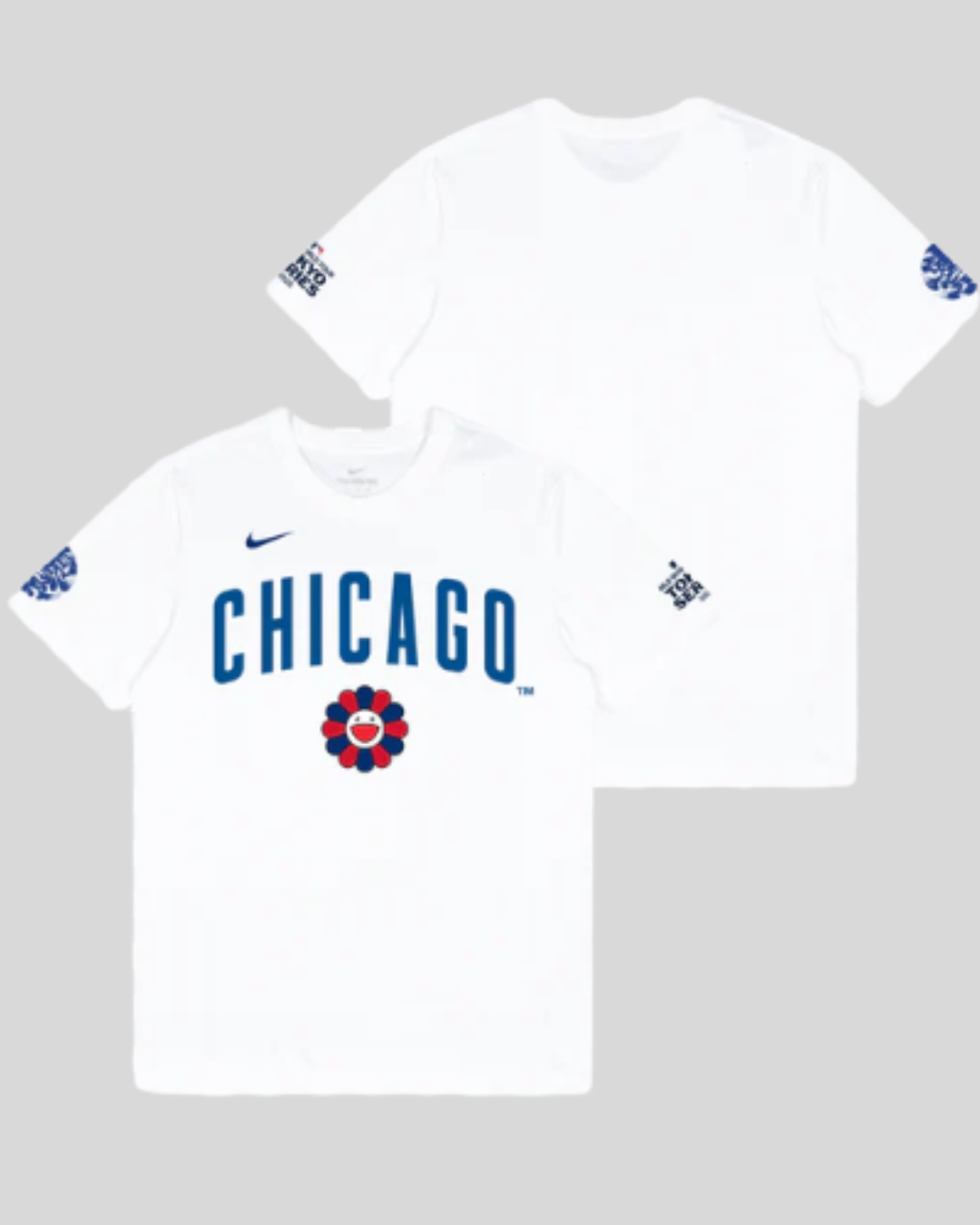Nike X Takashi Murakami + MLB World Tour Tokyo Series 2025 Cubs SS Tee - White(L)