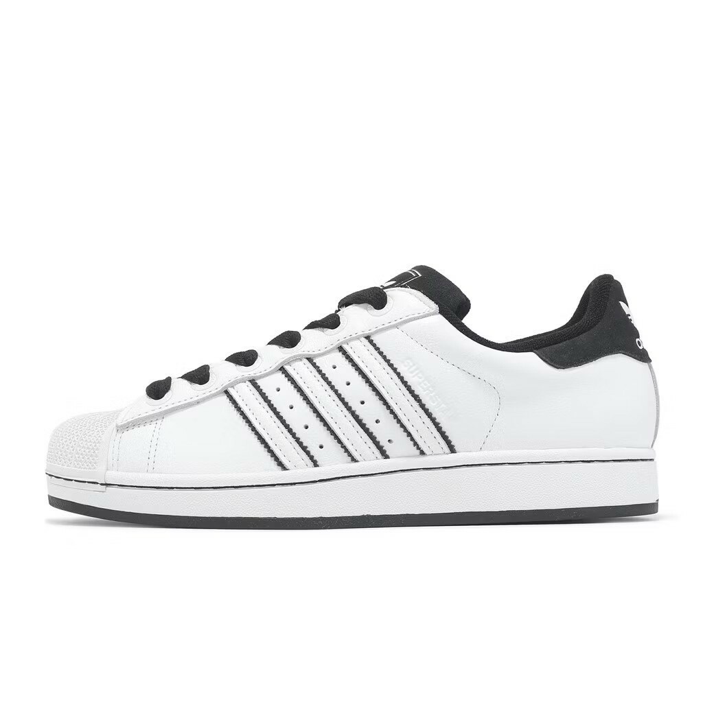 《 M倉 》Adidas Superstar II  男 女 運動休閒鞋 貝殼頭  穿搭 白 黑 JH5469