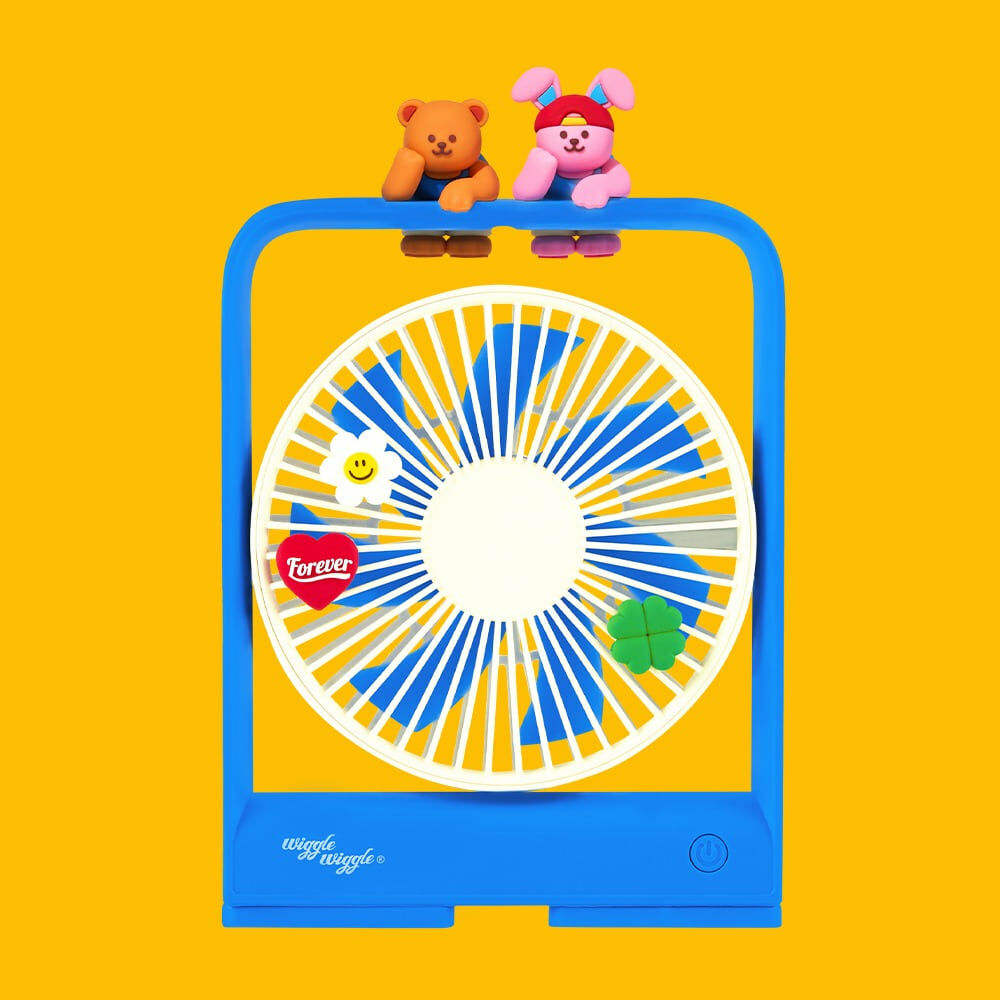 Wiggle Wiggle Custom Desk Fan - WIGGLE FRIENDS